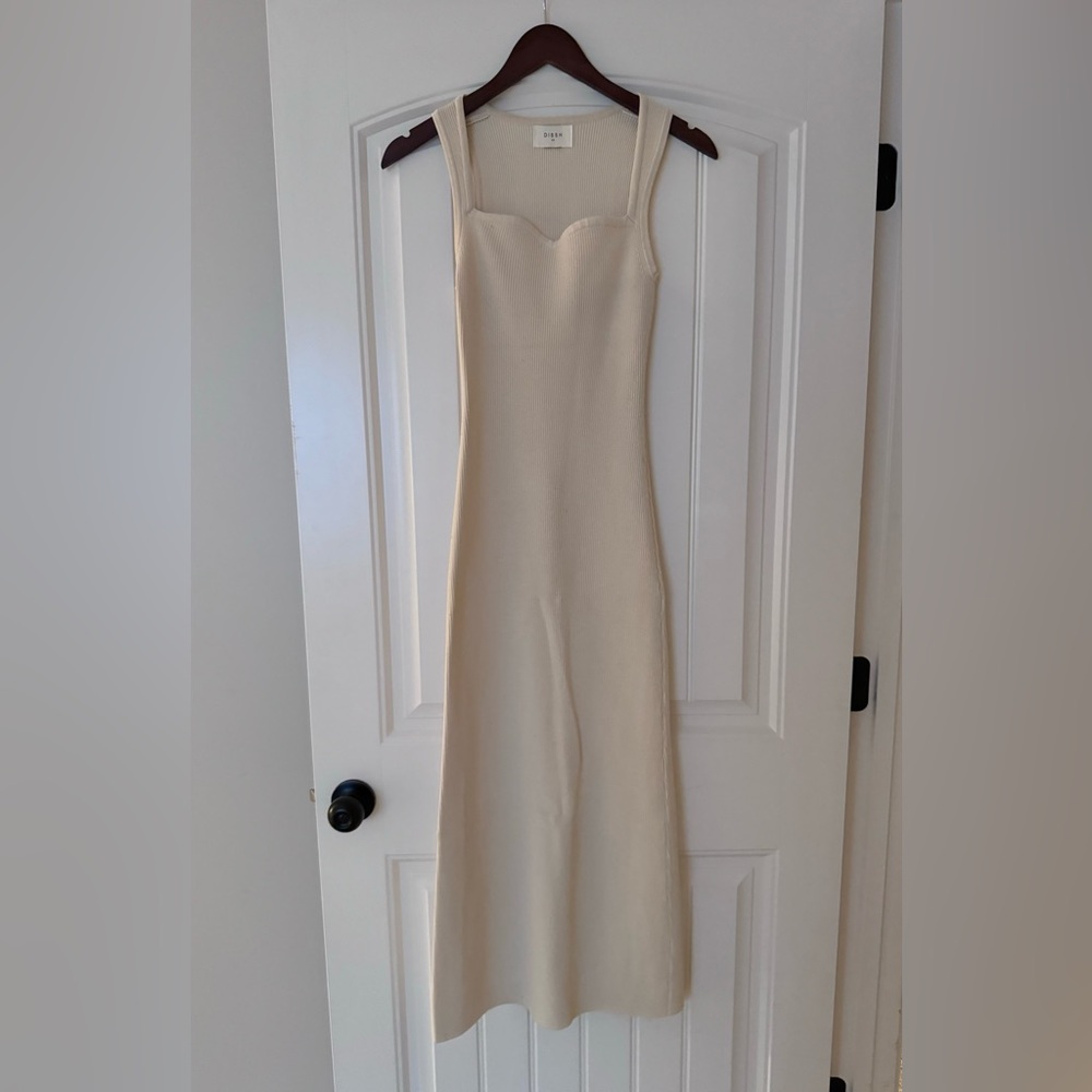 DISSH Fleur Butter Knit Midi Dress